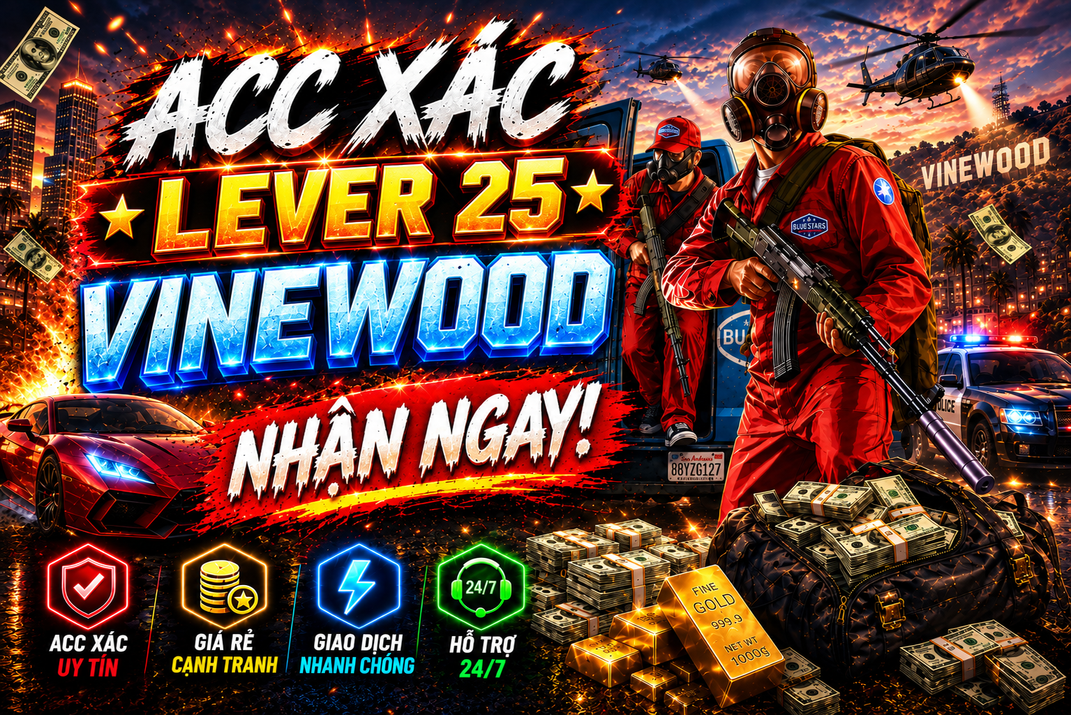 Acc Xác VineWood